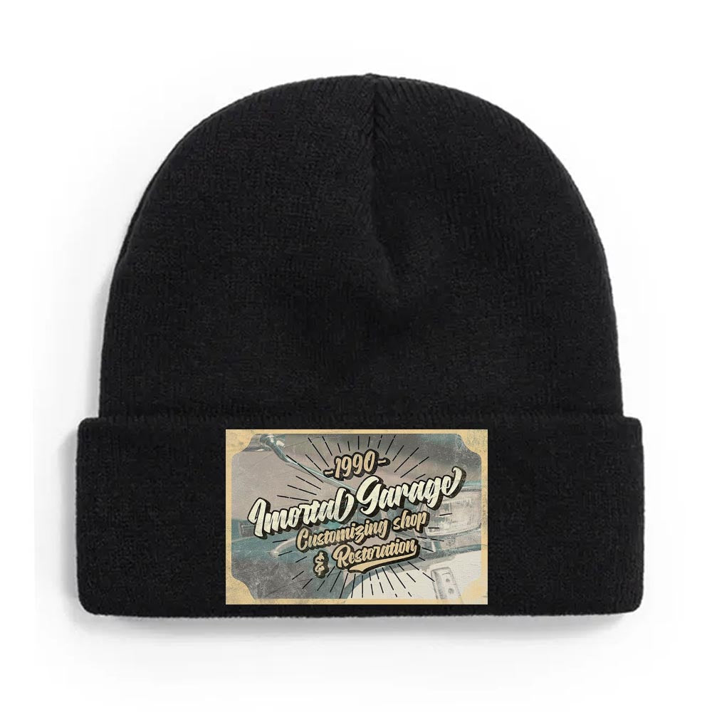 Knitted wool hooded cap [Official TEMU, TK, SHEIN order]