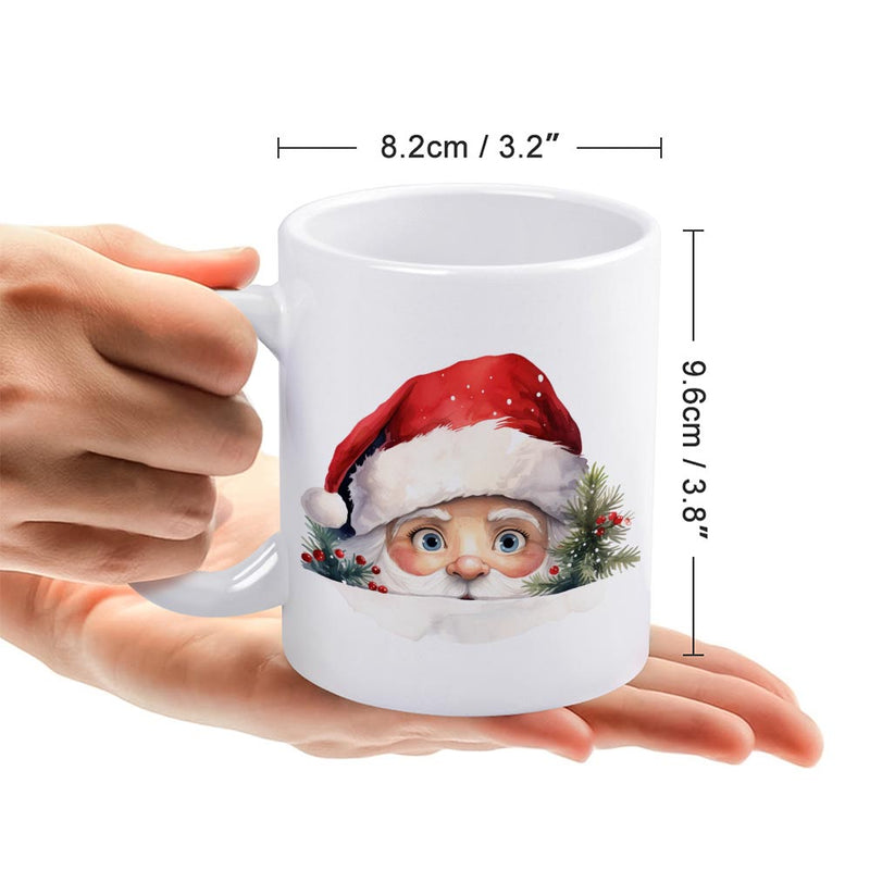 White mug (with different designs on both sides) [Official order from TEMU, TK, and SHEIN]