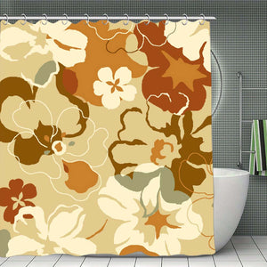 Custom-made fluorescent waterproof shower curtain [Official orders from TEMU, TK, and SHEIN]